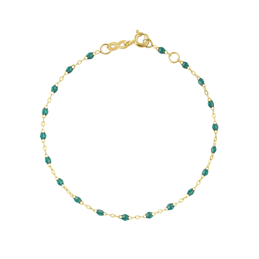 Classic Gigi Emerald Green Resin Bracelet