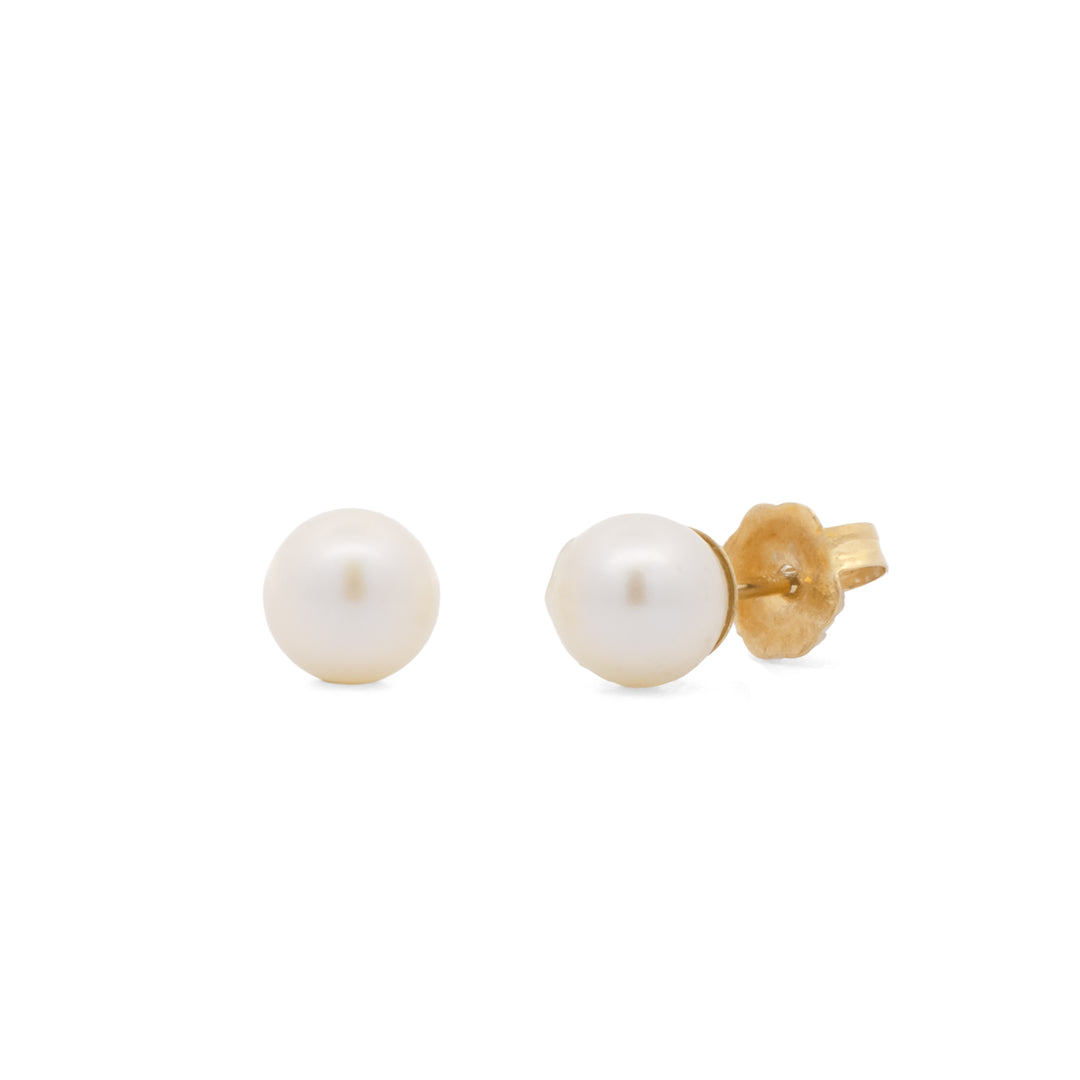 5 mm Freshwater Pearl Post Earrings