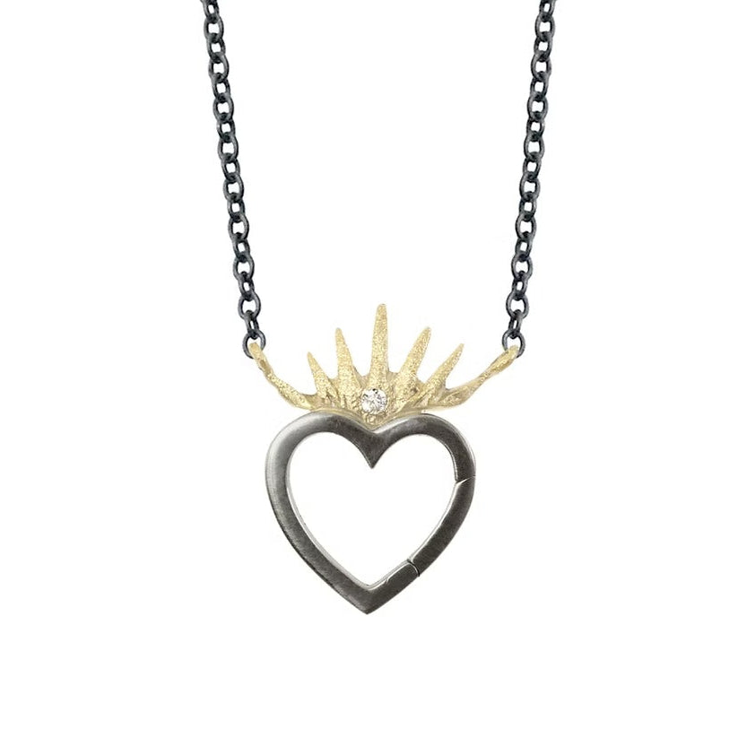 Love Victorious Charm Holder Necklace