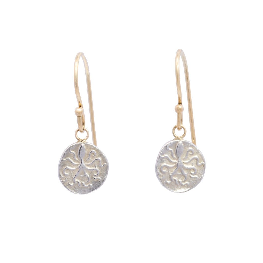 Small Octopus - Balance Drop Earrings