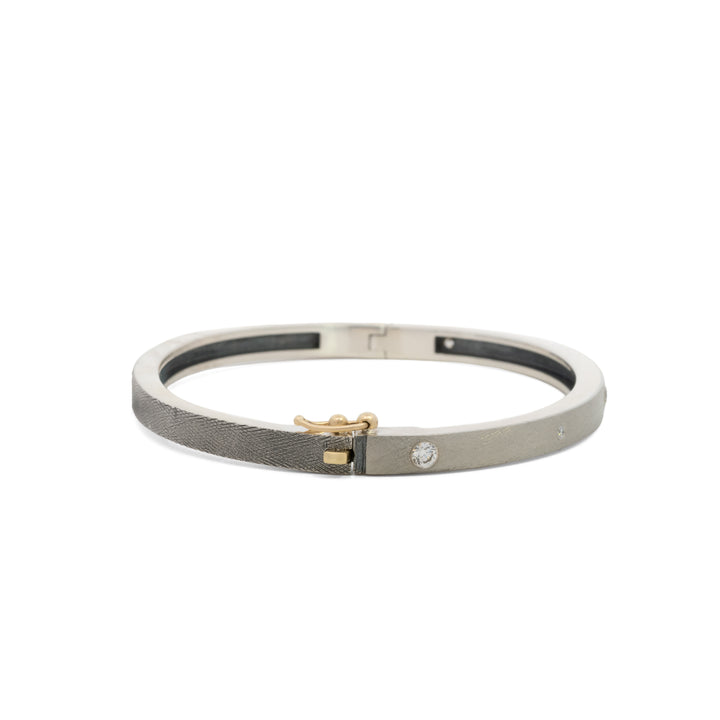 Trunk Show 4mm Valery Lux White Gold Bracelet