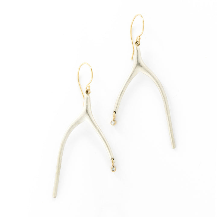 Wishbone Drop Earrings