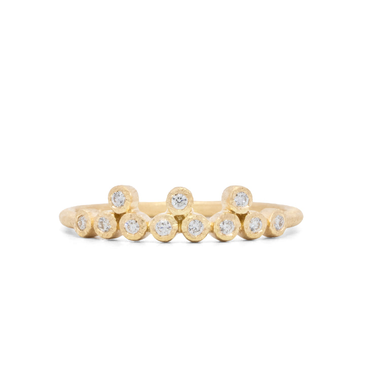 Eleven Bezel Diamond Ring