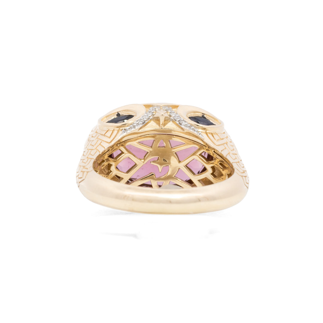 Night Owl Pink Tourmaline Ring