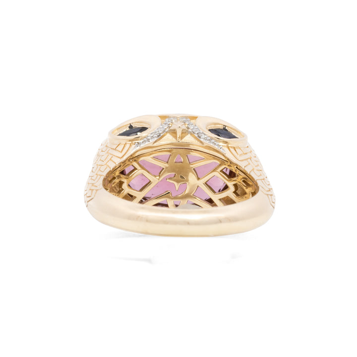 Night Owl Pink Tourmaline Ring
