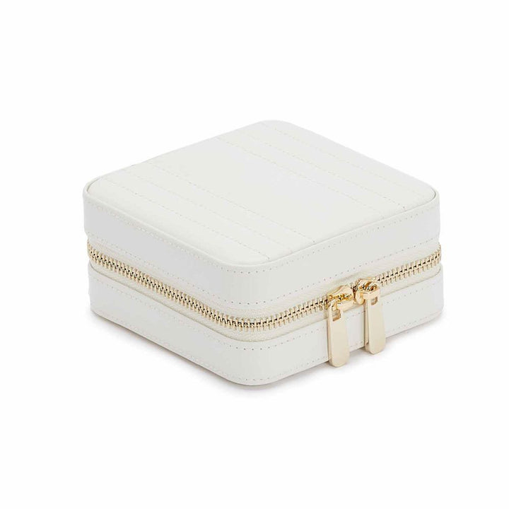 Maria Small Zip Case - White