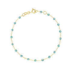 Classic Gigi Aqua Resin Bracelet