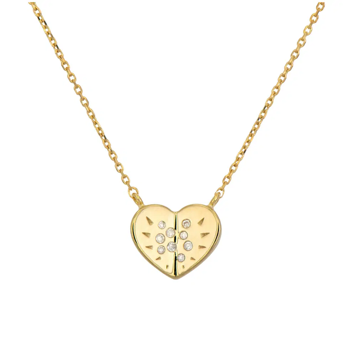 Love Explosion Heart Necklace