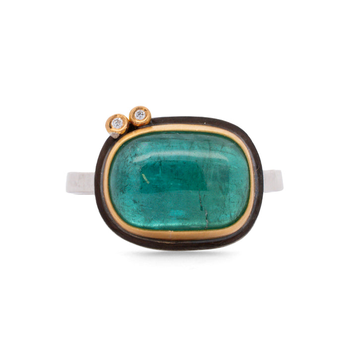 Green Tourmaline Ring
