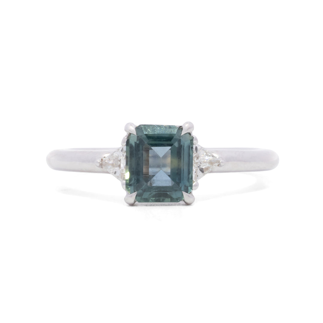 Montana Sapphire & Diamond Ring