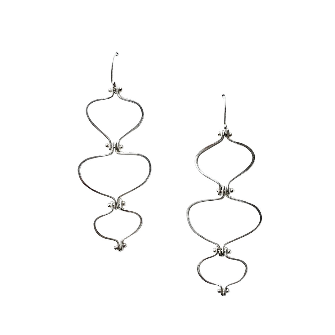 Lush Hinged Drop Earrings