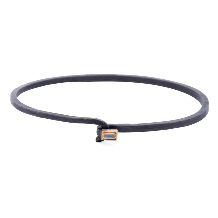 Baguette Diamond Hook Bracelet