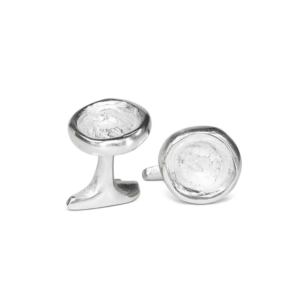 Belly Button Cufflinks - Small