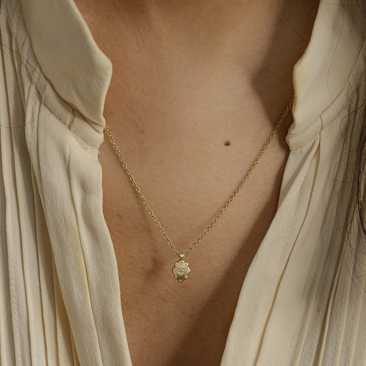 Drops of Happiness Cloud Pendant Necklace