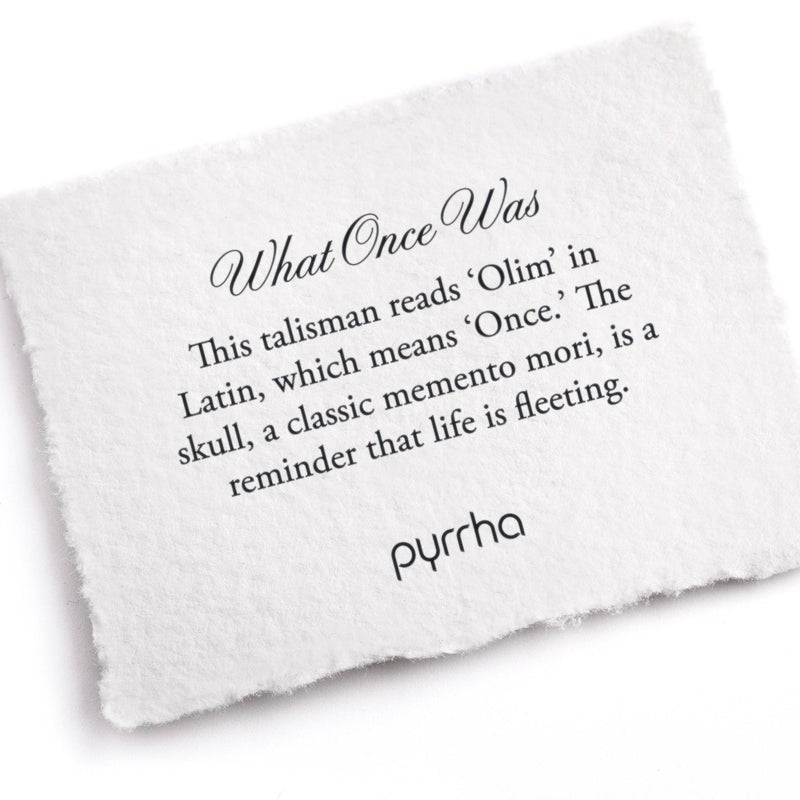 What Once Was Talisman Necklace