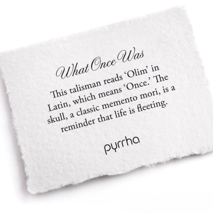 What Once Was Talisman Necklace