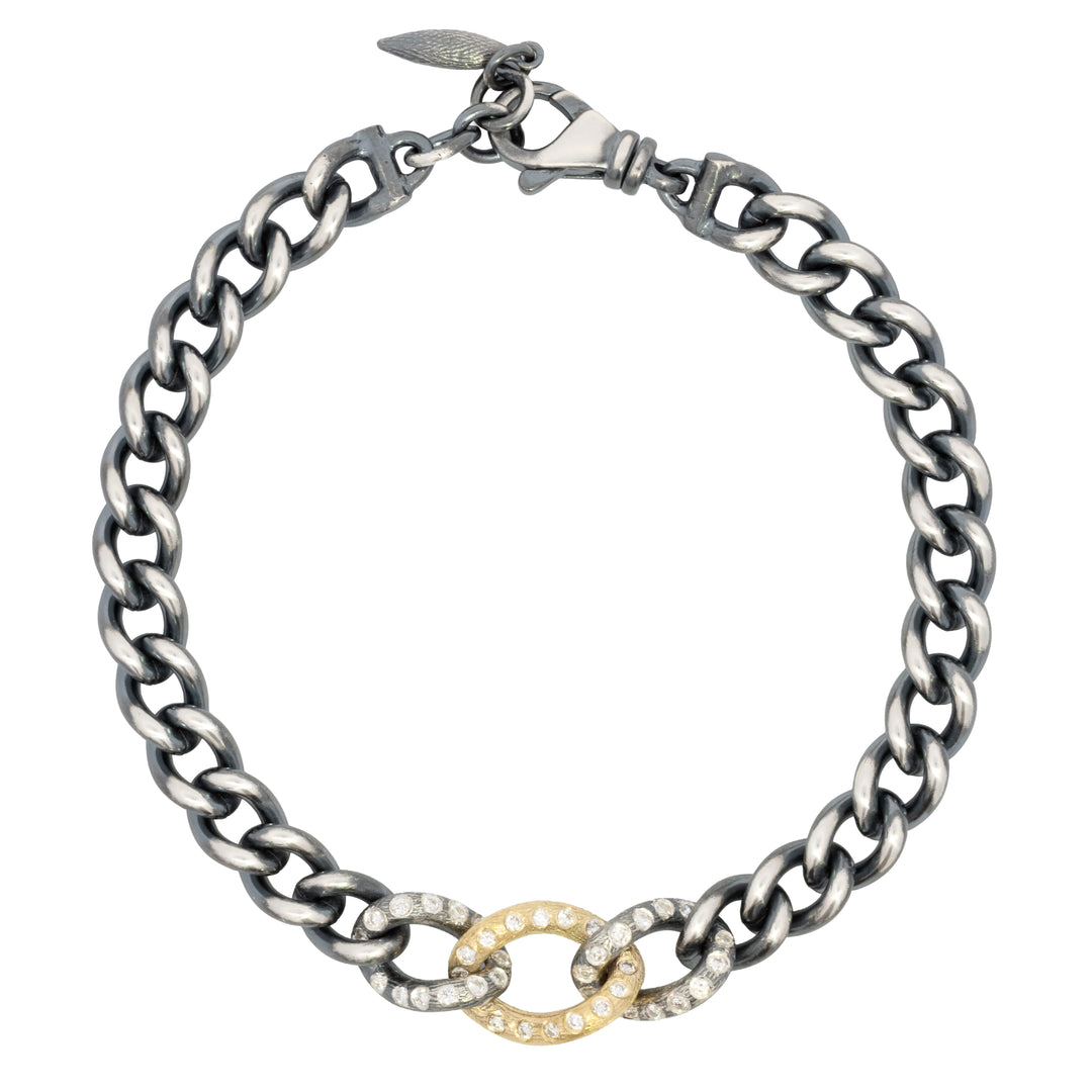 Curbed Link Bracelet