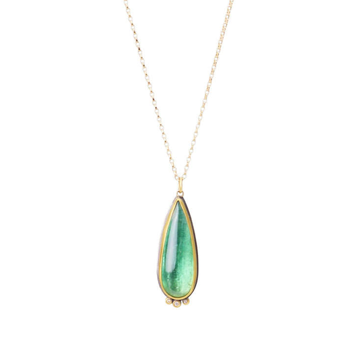 Green Tourmaline Necklace
