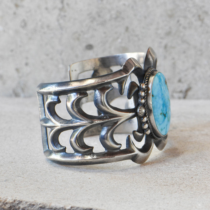 Harrison Bitsue Turquoise Cuff Bracelet