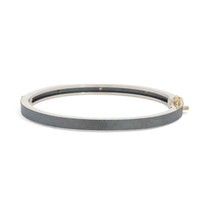 Junia 4 mm Five Princess Diamond Bracelet
