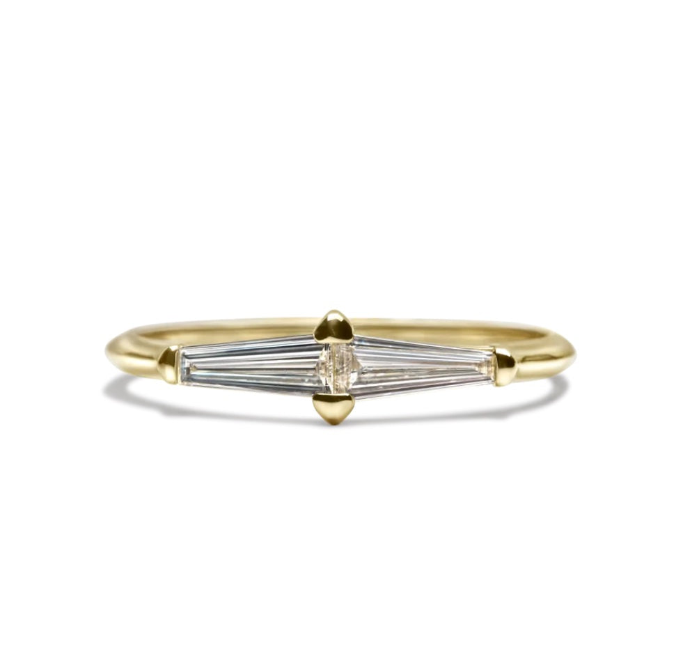 Perryn Baguette Diamond Ring