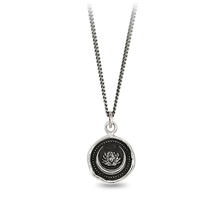 Lotus Flower Talisman Necklace