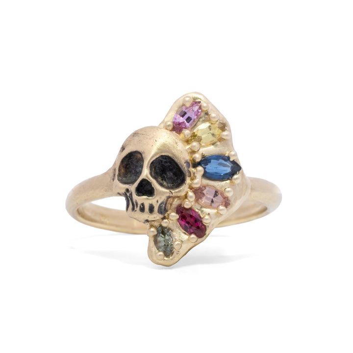 Memento Mori Skull Ring