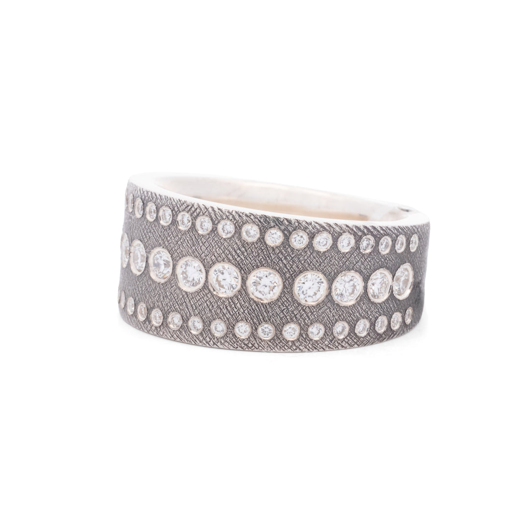 Trunk Show Adam 3 Extra Small Diamond Ring