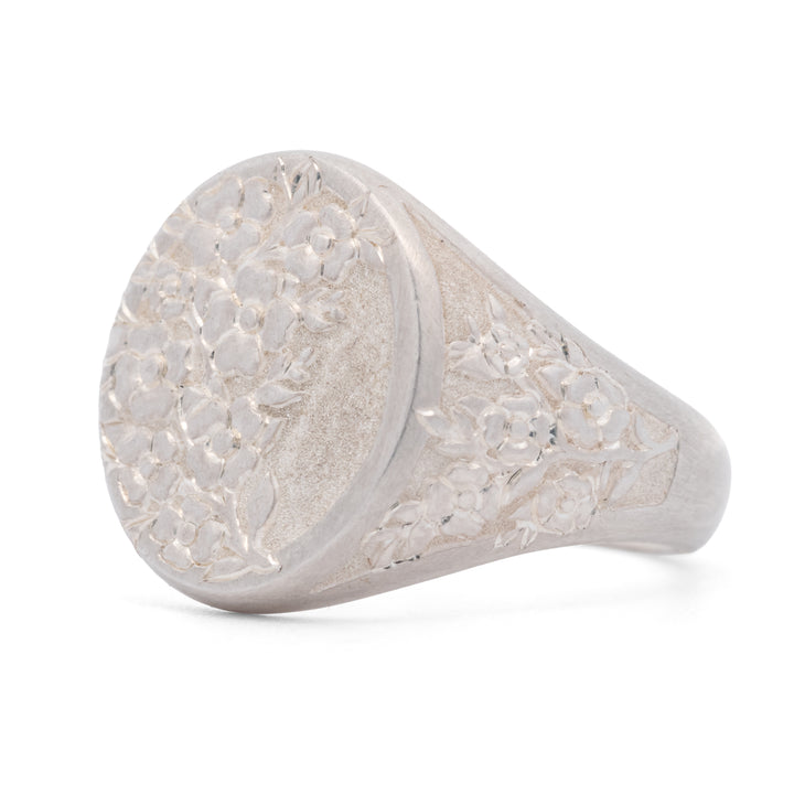 Dogwood Signet Ring