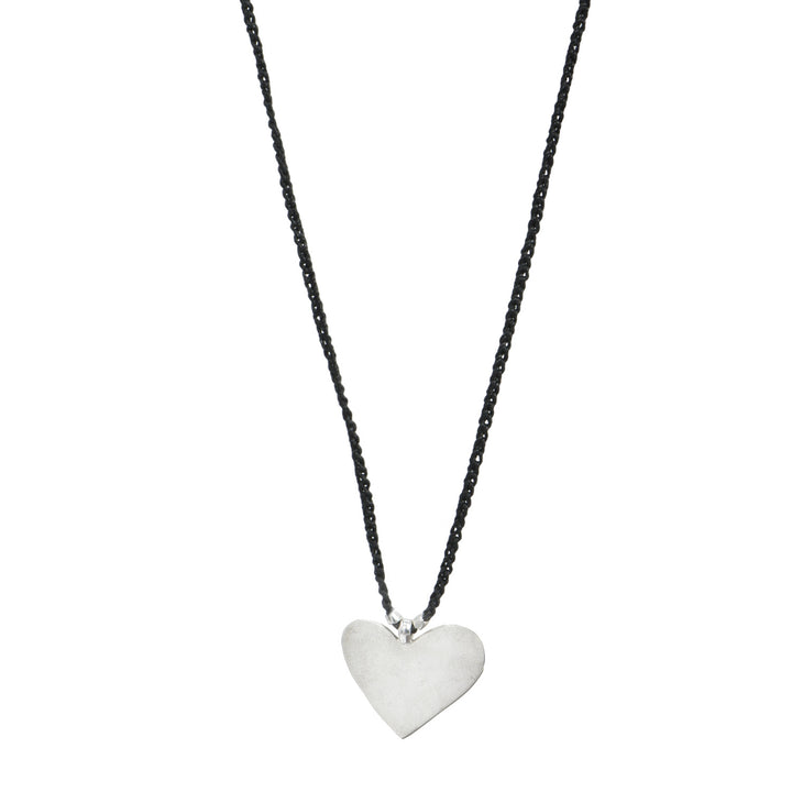 Hammered Heart Necklace