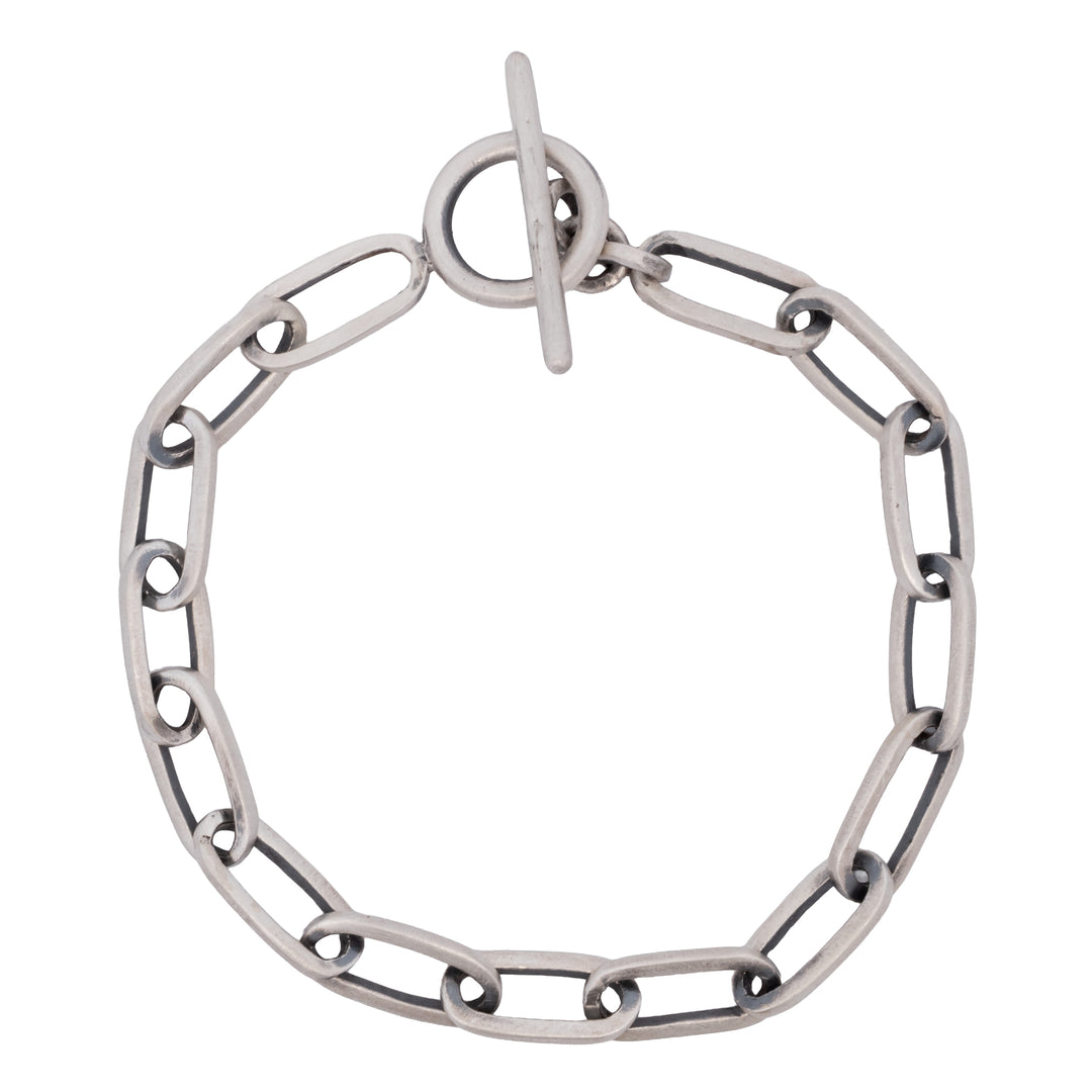 Long Oval Link Bracelet