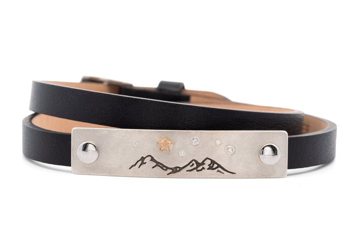 Three Sisters Diamond Wrap Bracelet