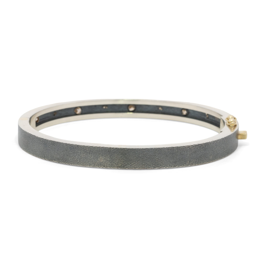 Trunk Show 6 mm Melia Champagne & White Diamond Bracelet