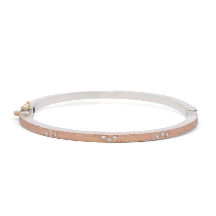 Trunk Show 2.5 mm Maru Lux Rose Gold & Silver Bracelet