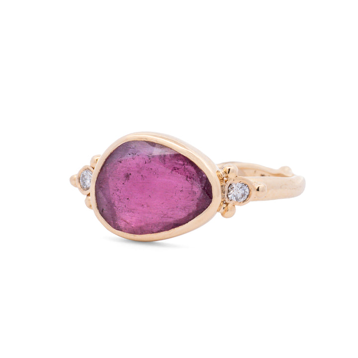 Pink Tourmaline Ring