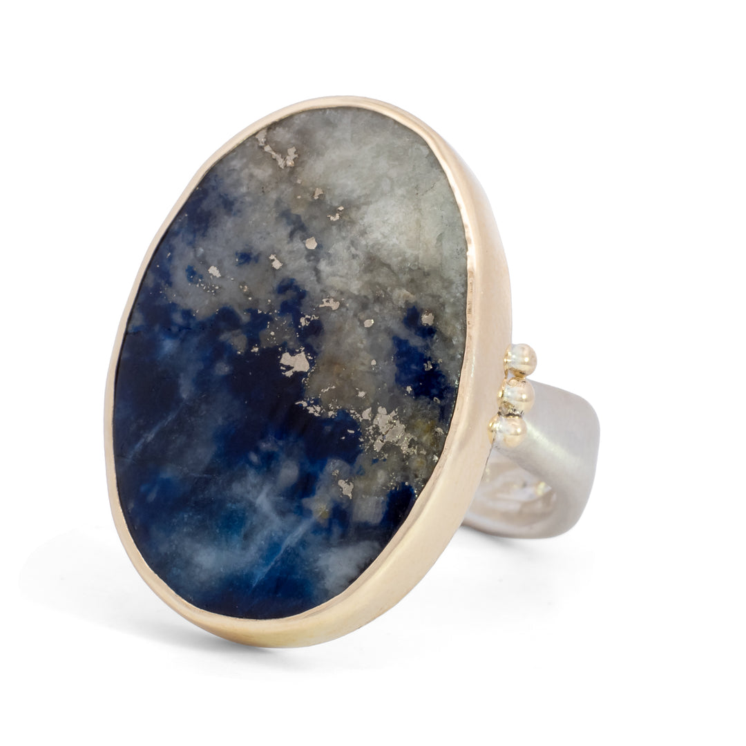 Oval Afghanite Ring