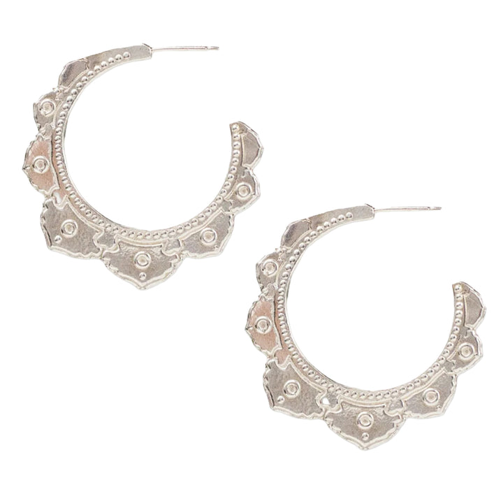 Tantra Large Hoop Earrings