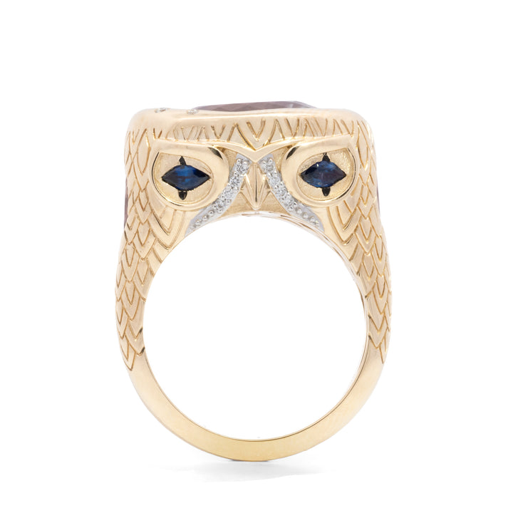 Night Owl Pink Tourmaline Ring