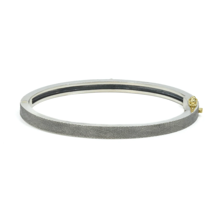 4mm Princess Diamond Bangle Bracelet