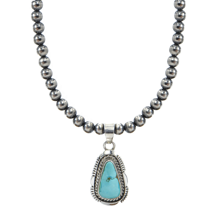 Teardrop Turquoise Pendant