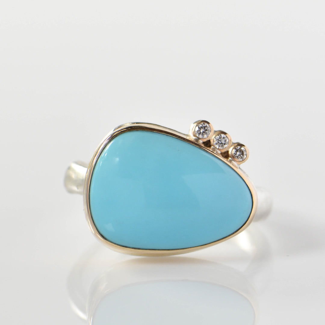 Sleeping Beauty Turquoise Ring