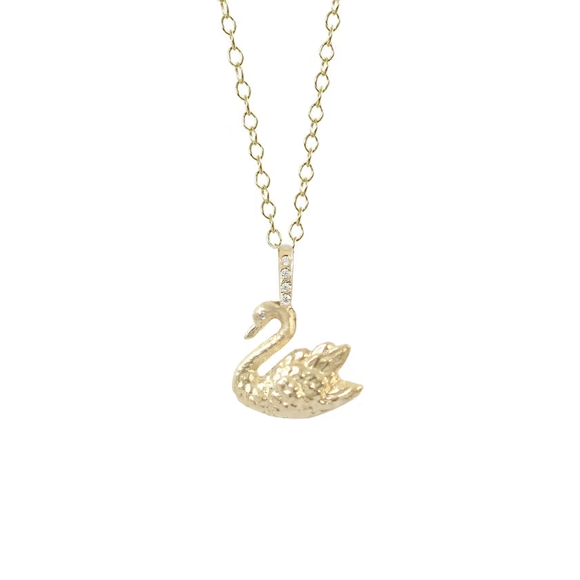 Swan Charm