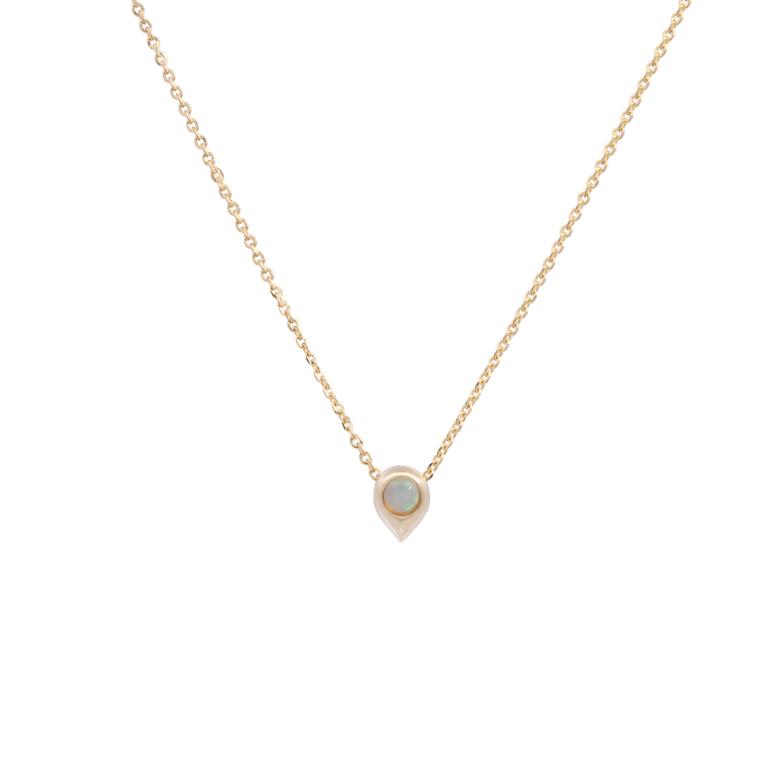 Birth Stone Teardrop Gemstone Bead