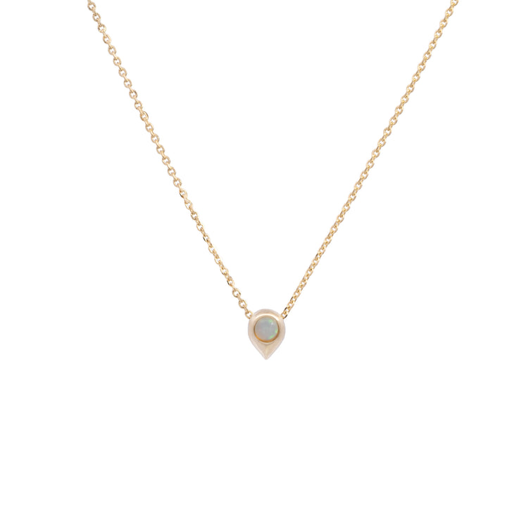 Birth Stone Teardrop Gemstone Bead