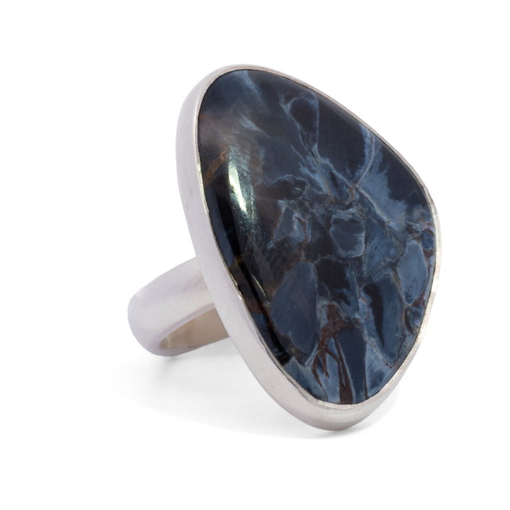Asymmetrical Pietersite Ring