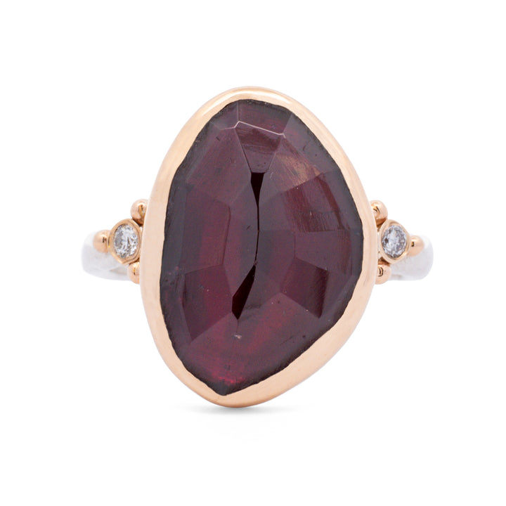 Rhodolite Garnet Ring