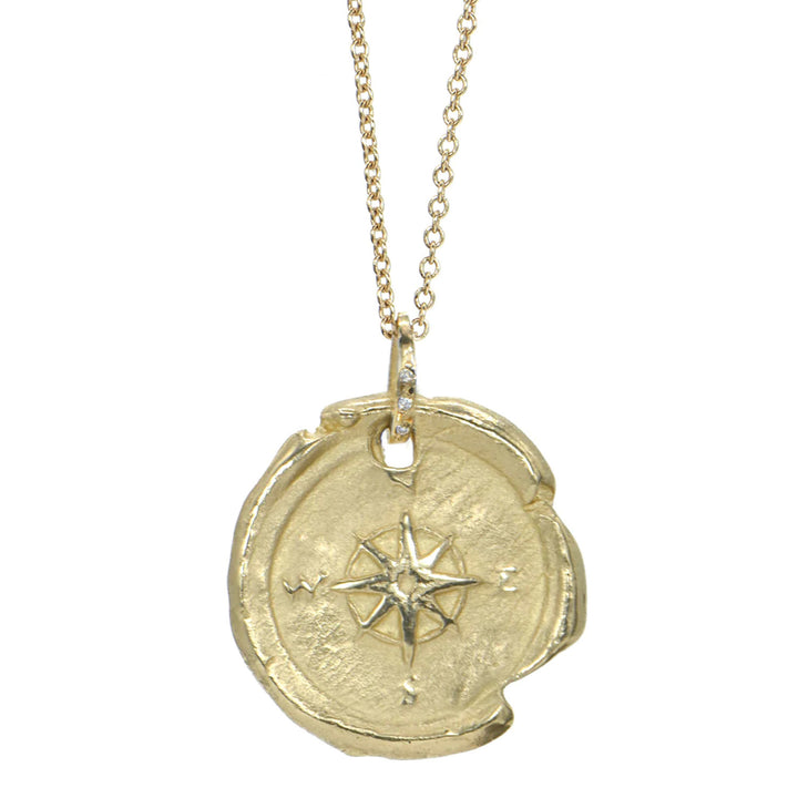 Compass Artifact Necklace