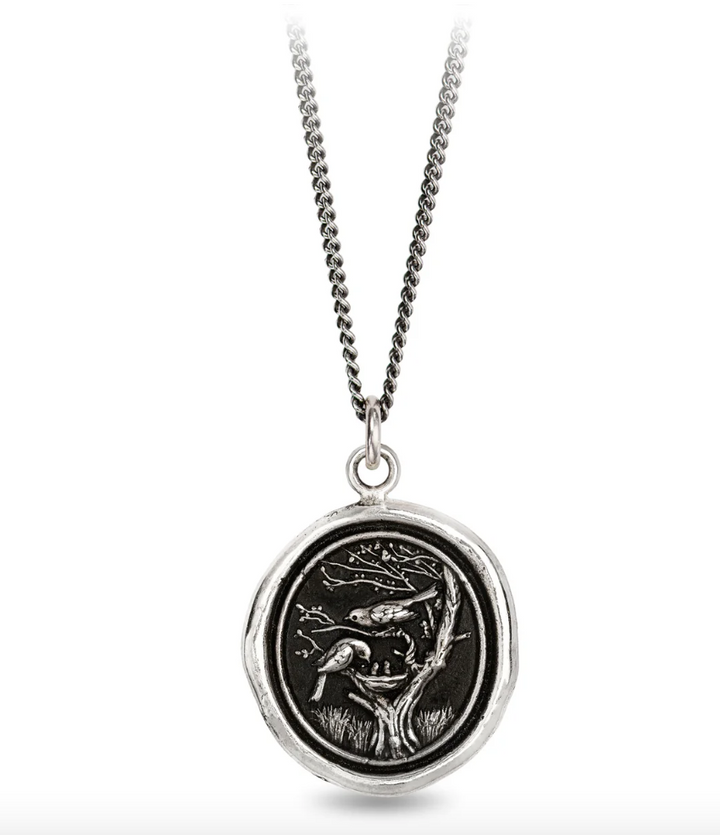 Love Makes A Home Talisman Necklace