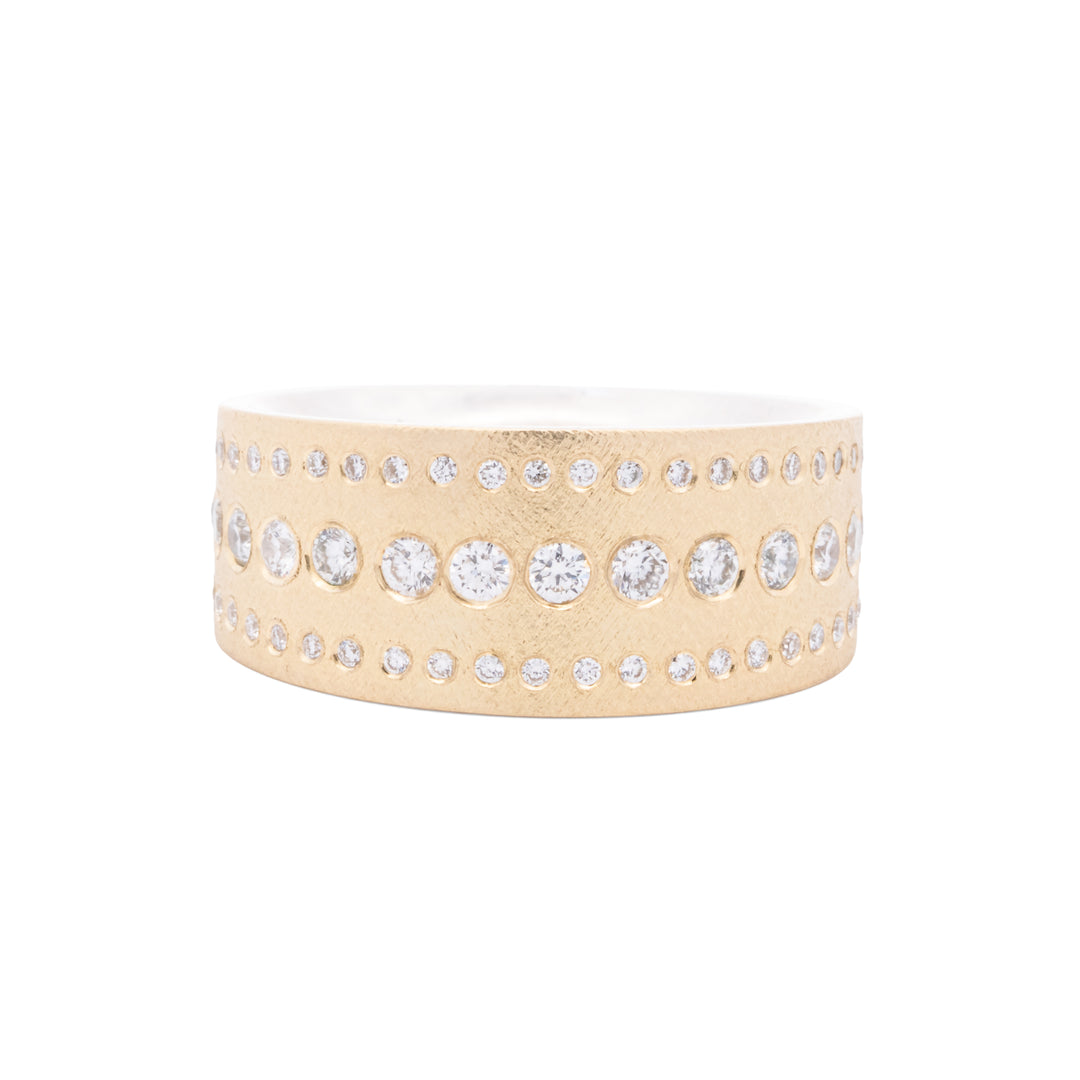 Trunk Show Adam 3 Extra Small Diamond Ring